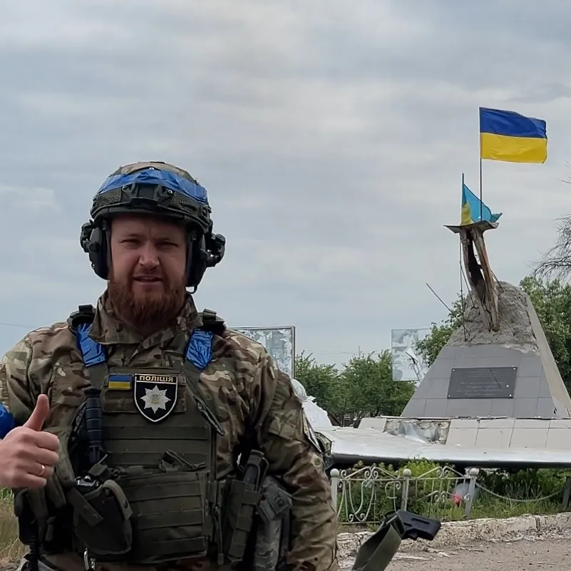 Олексій Харківський у Вовчанську